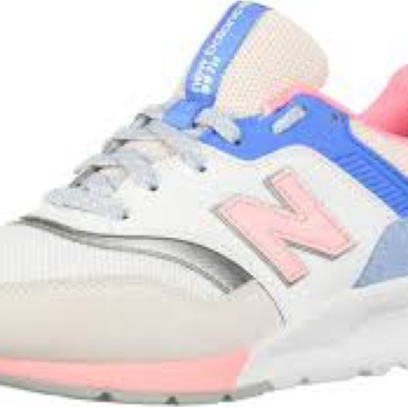 New Balance Shoes - New Balance 997 Sneakers in Pink, Blue, and White